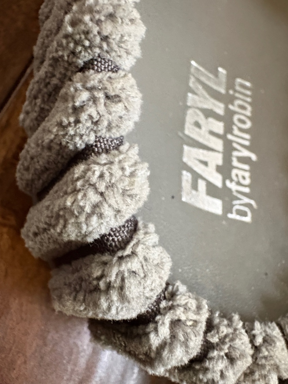 Farylrobin Ribbed Slide Slippers in Gray - Picture 9 of 9
